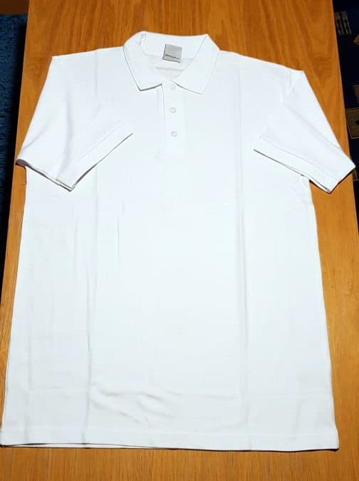 Koszulka polo męska biała