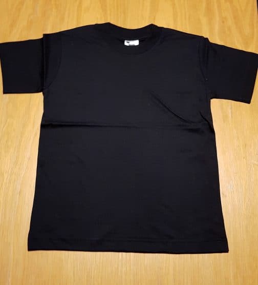Koszulka męska czarna
